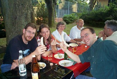 Ulli Plappert, Anja Schlosser und Carlo Dietl